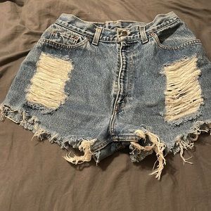 American Vintage jean shorts
